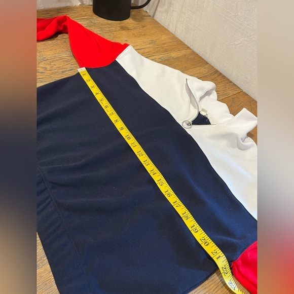 💙 Garage Colorblock Half-Zip Sweatshirt (G/L) - Picture 4 of 8